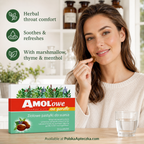 Amolowe Herbal Throat Lozenges 16 Pastilles Lifestye