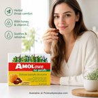Amolowe Honey Vitamin C Throat Lozenges 16 Pastilles Lifestyle