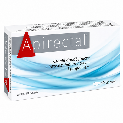 Apirectal Suppositories with Hyaluronic Acid & Propolis