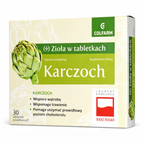 Artichoke Extract 30 Tablets Colfarm Liver Digestive Support