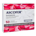 Ascofer Iron Tablets 50 Ferrous Gluconate 23.2 mg Iron