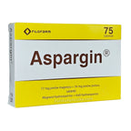 Aspargin 75 tablets magnesium and potassium supplement for heart muscles and energy box angle