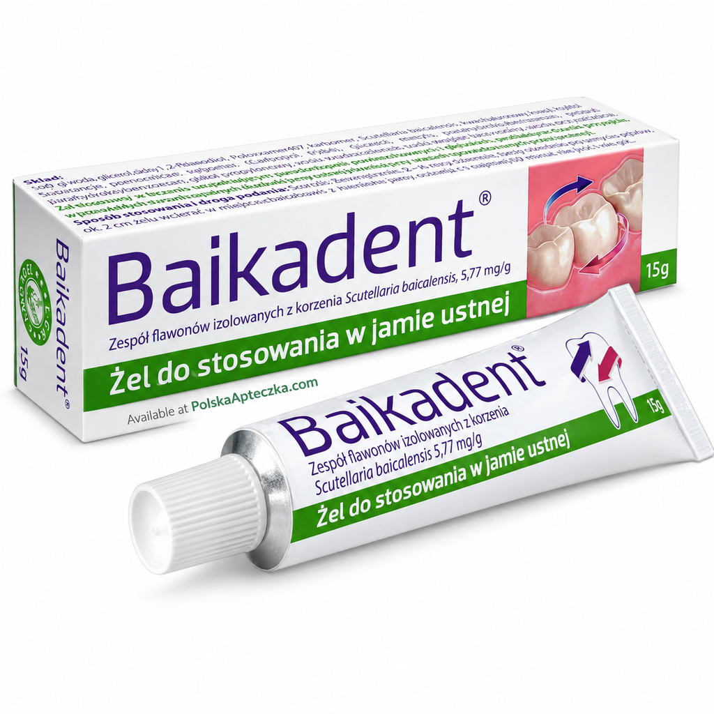 Baikadent Oral Gel 15 g Gum & Oral Mucosa Care