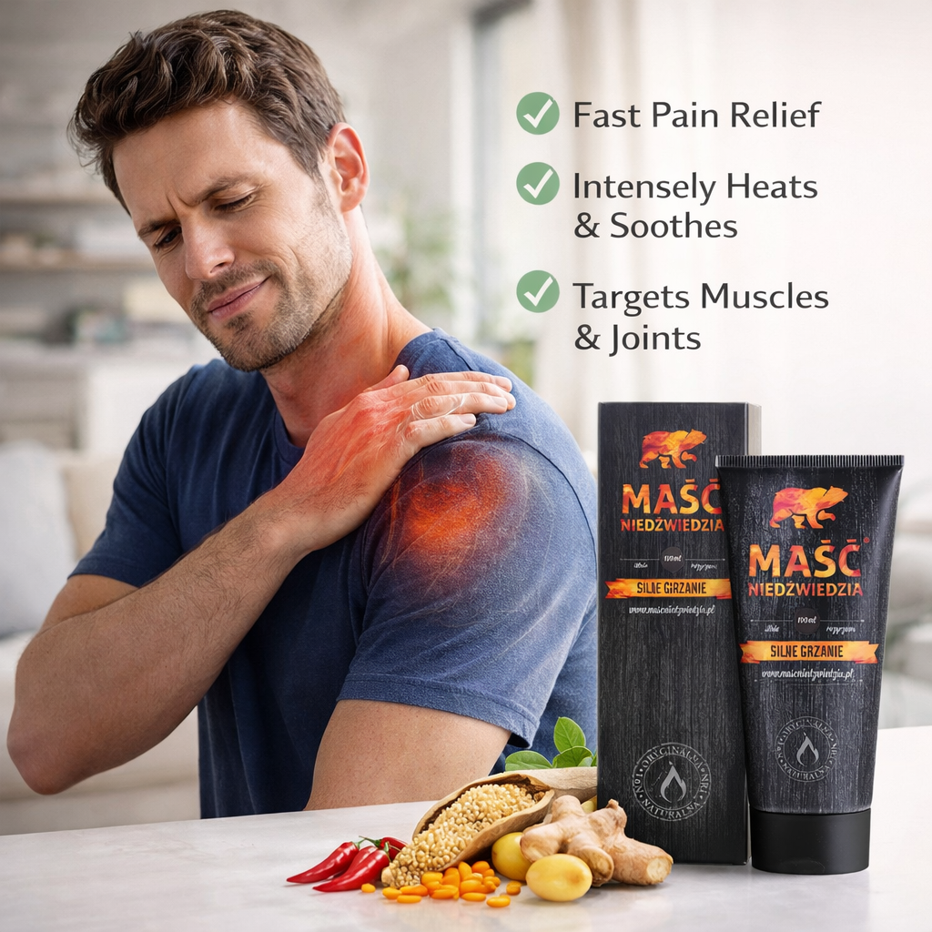 Bear Balm | Maść Niedźwiedzia Silne Grzanie 100 ml benefits