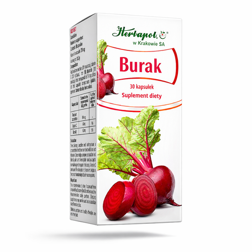 Beetroot with iron and vitamin C 30 Capsules
