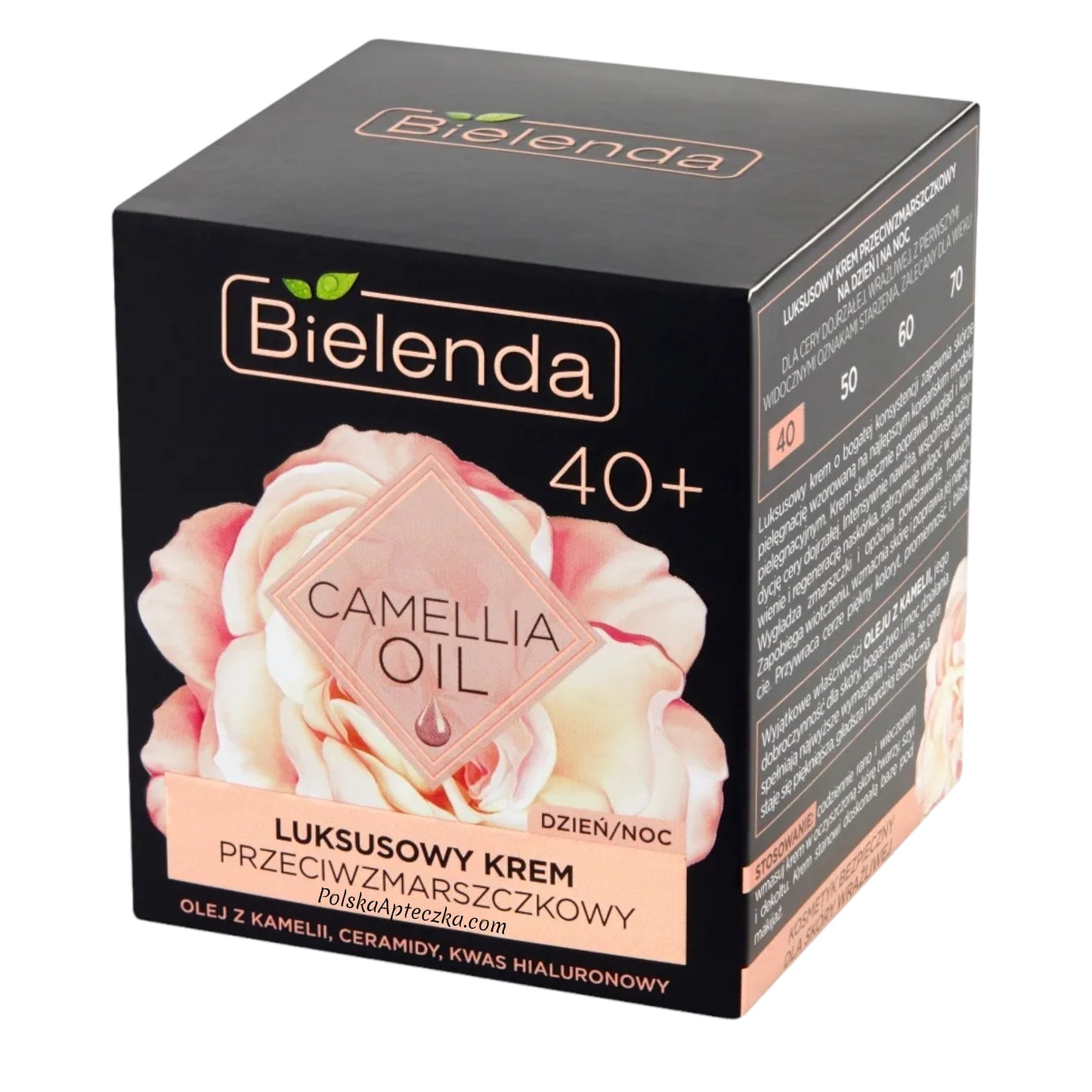 Bielenda, Camellia Oil 40+ Luksusowy krem do twarzy przeciwzmarszczkowy na dzień i noc 50g