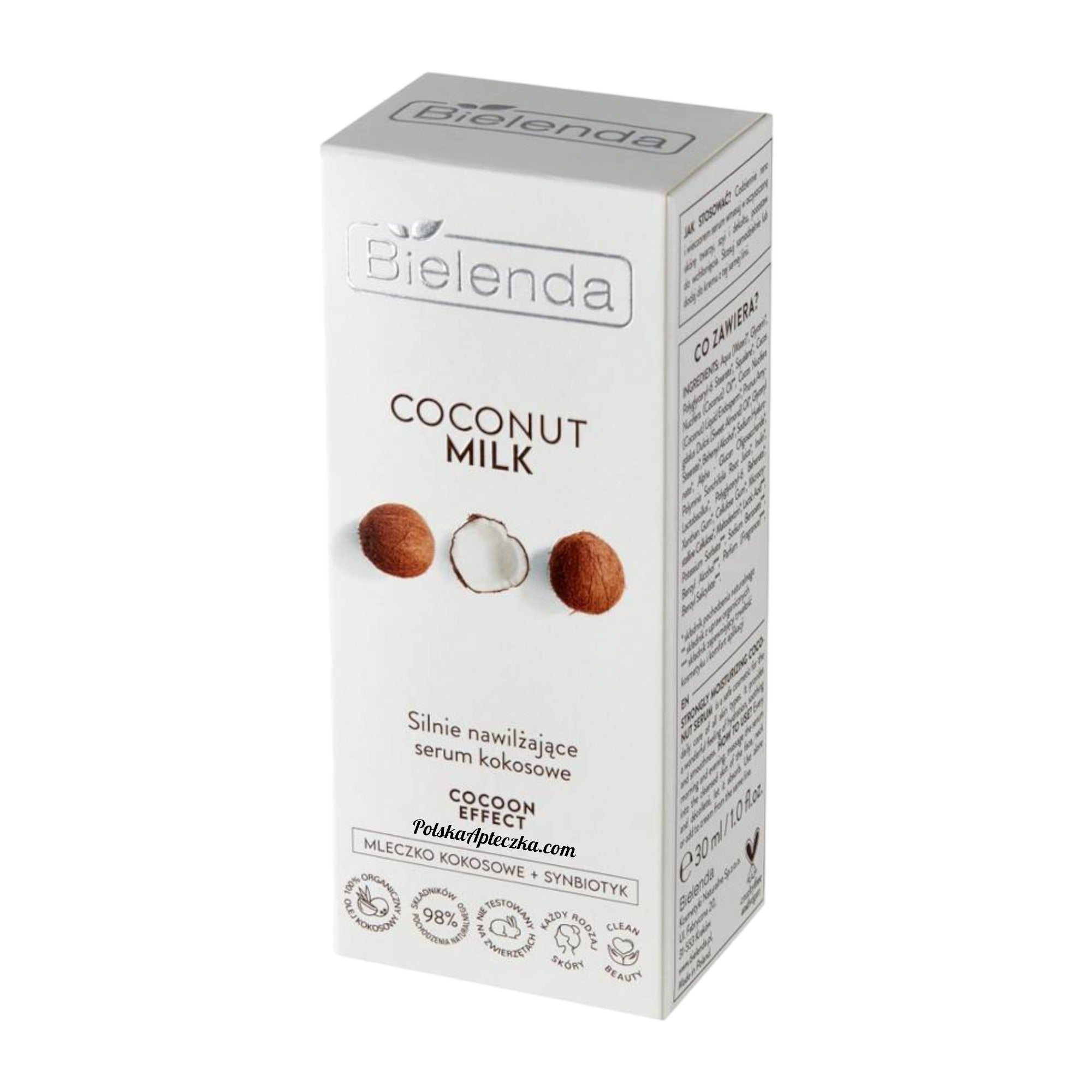 Bielenda Coconut Milk Moisturizing Face Serum 30ml