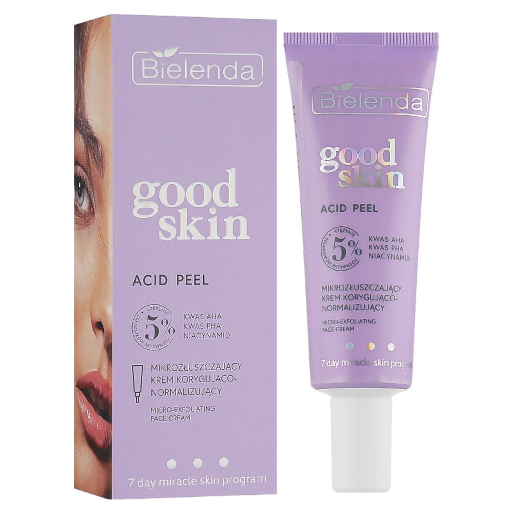 Bielenda Good Skin Acid Peel Micro-Exfoliating Face Cream 5% 50 ml