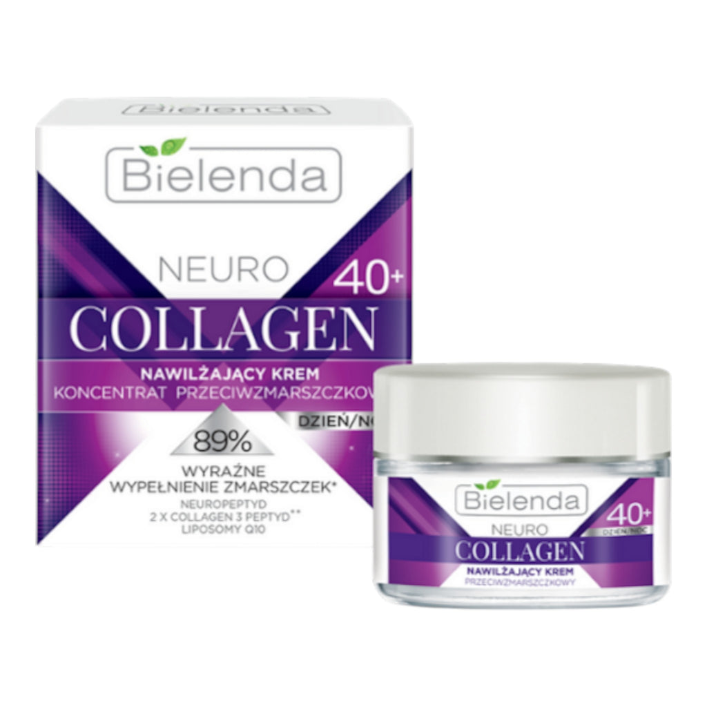 Bielenda Neuro Collagen 40+ anti-wrinkle cream jar