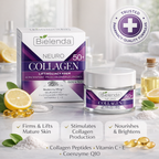 Bielenda Neuro Collagen 50+ Moisturizer Day/Night Cream with Peptides & Vitamins 50mL benefits Polska Apteczka