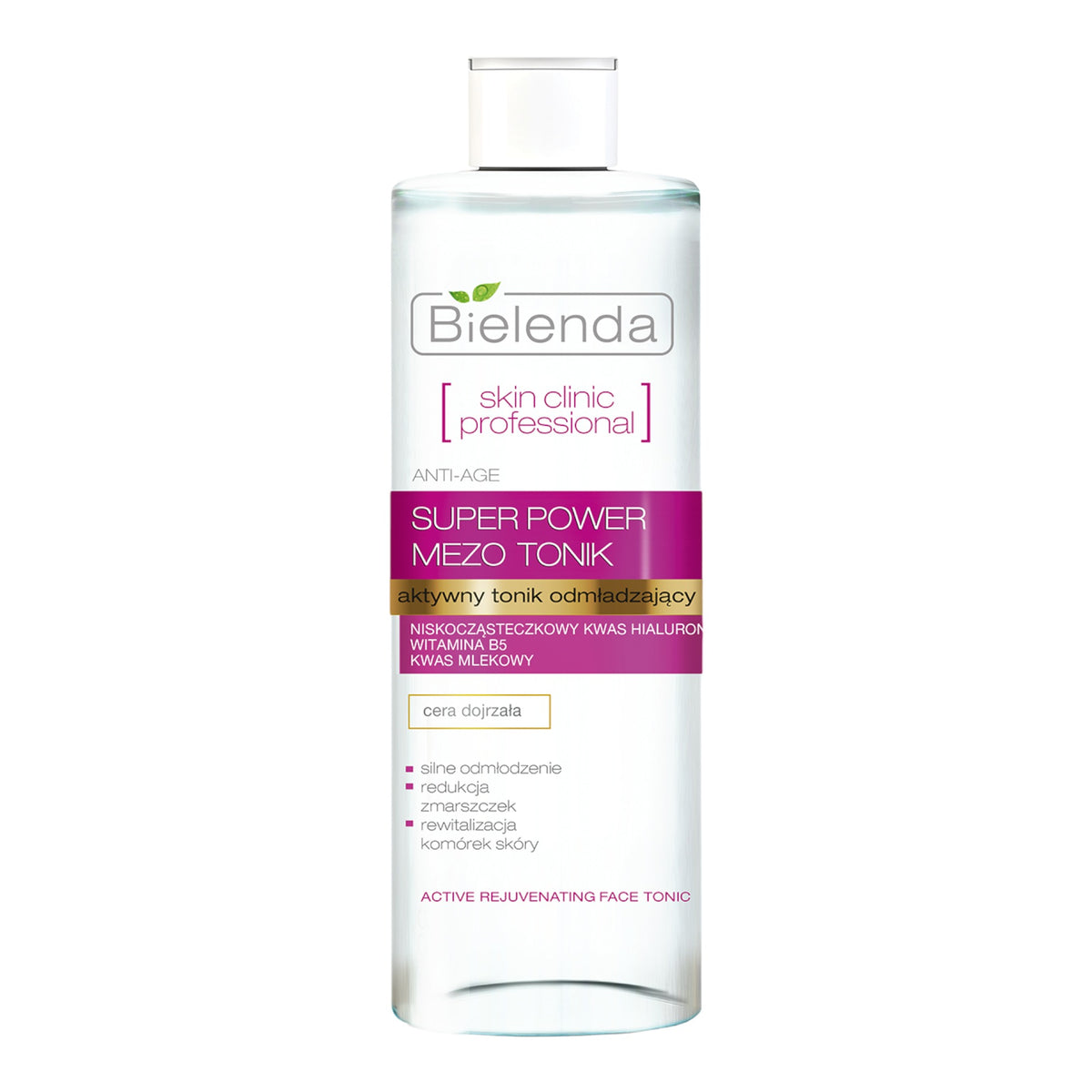 Bielenda, Skin Clinic Professional Aktywny tonik odmładzający 200ml