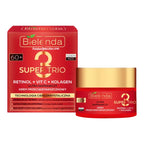 Bielenda, Super Trio Retinol + Vit. C + Kolagen 60+ Ultra naprawczy krem przeciwzmarszczkowy dzien i noc 50ml