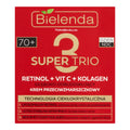 Bielenda, Super Trio Retinol + Vit. C + Kolagen 70+ Gleboko odbudowujacy krem przeciwzmarszczkowy dzien i noc 50ml