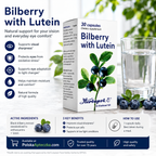 Bilberry with Lutein Eye Support 30 Capsules Herbapol Lifestyle EN