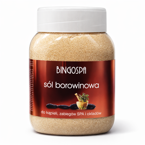 BingoSpa Peat Bath Salt Borowina Spa Detox Relaxation 1350 g