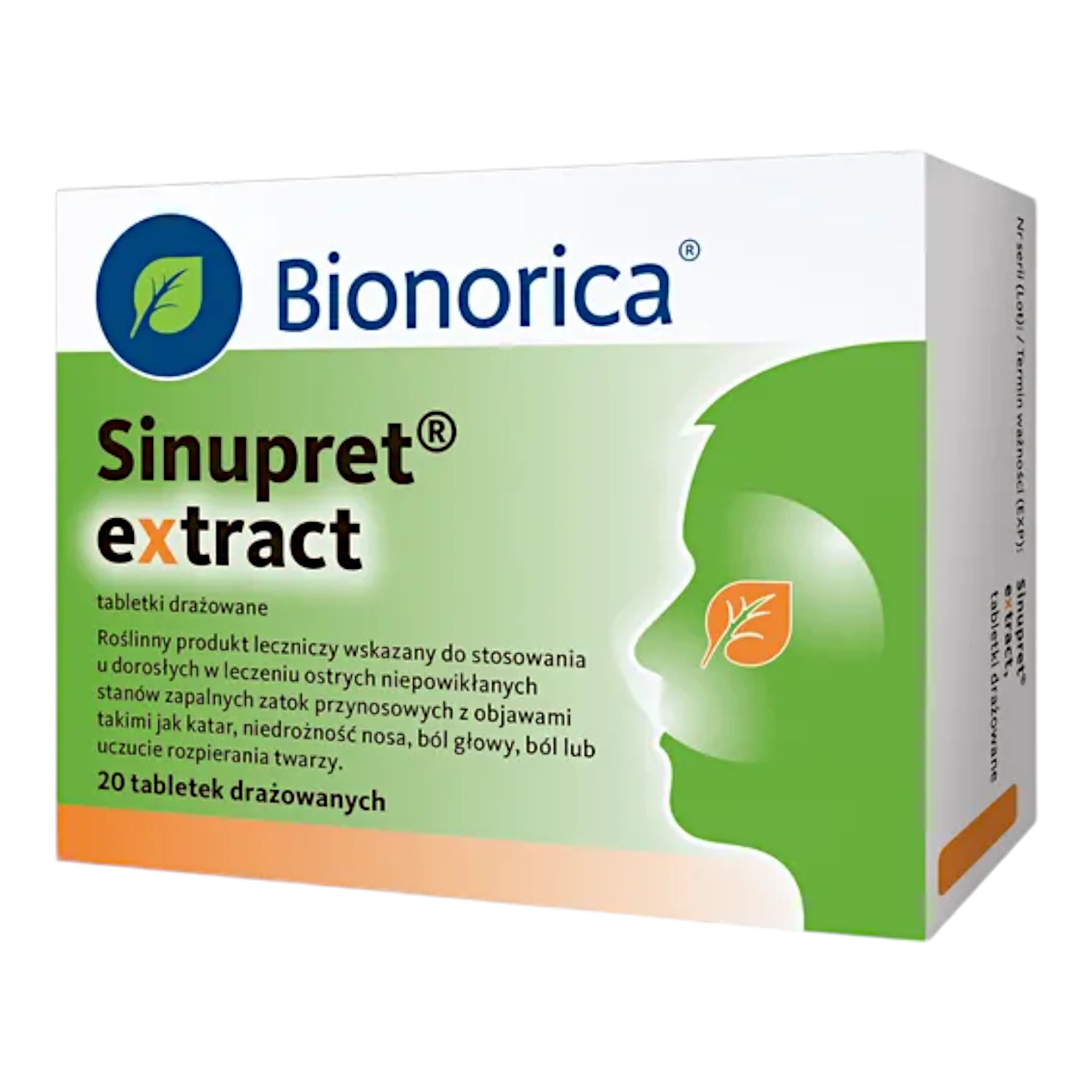 Bionorica Sinupret Extract 20 Tablets