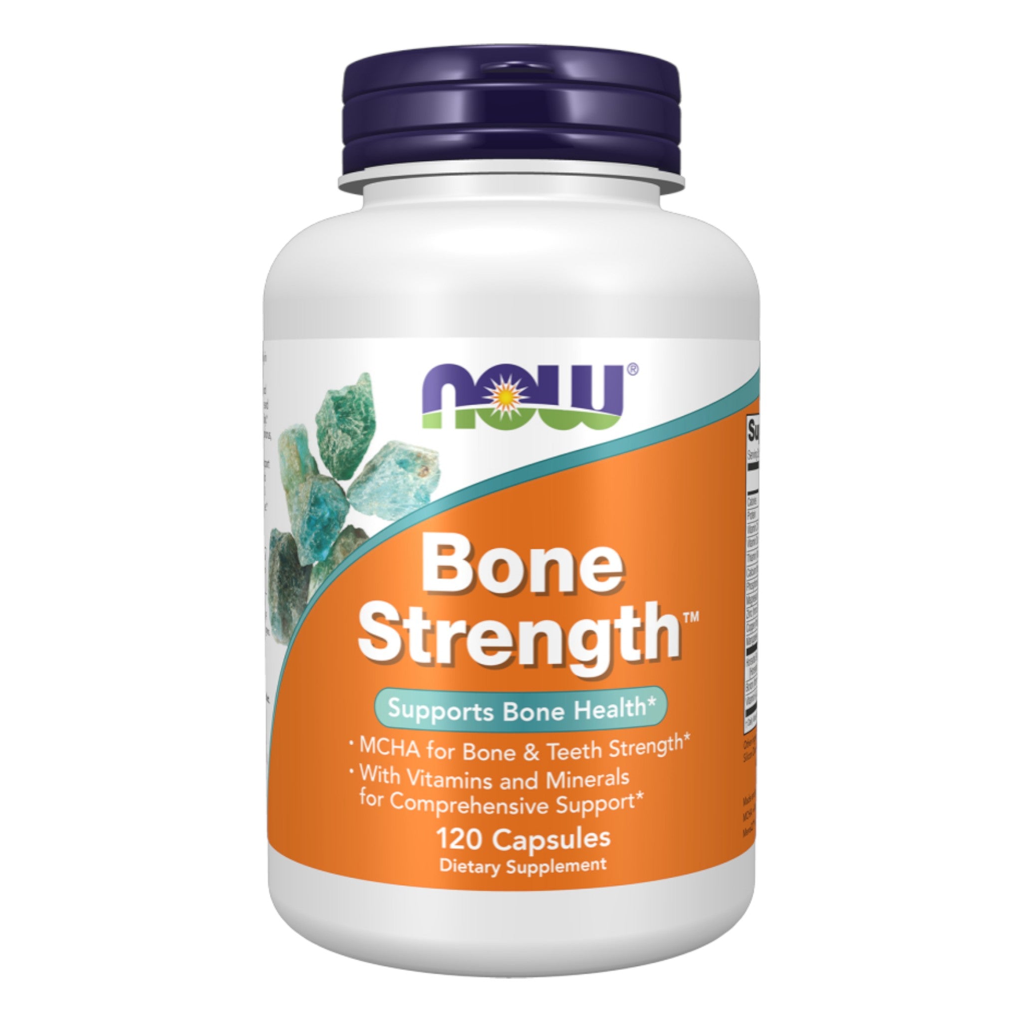 Bone Strength 120 Capsules MCHA with Vitamins and Minerals Polska Apteczka