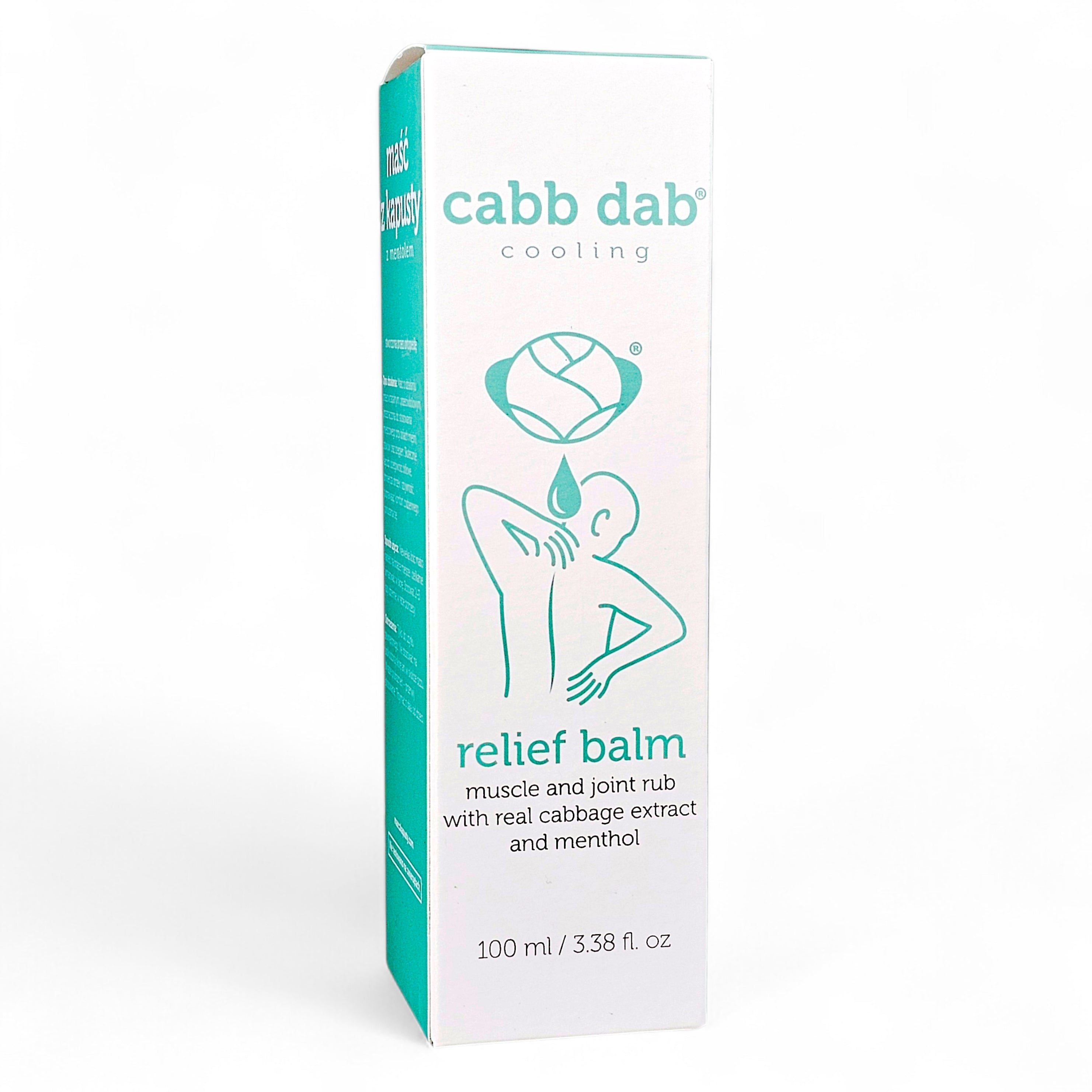 Cabb Dab Cooling Relief Balm with Cabbage Leaf Extract 100mL