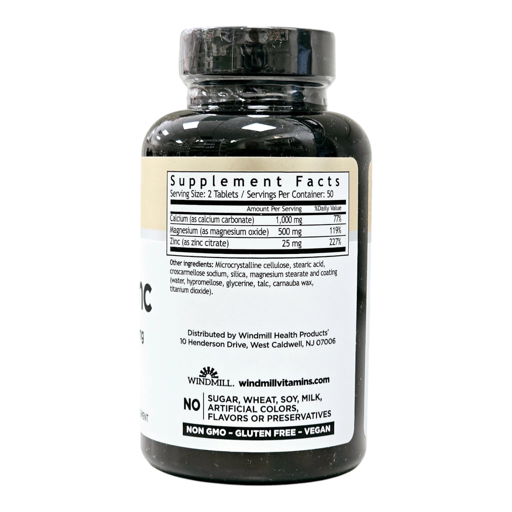 Cal-Mag-Zinc 1000 mg / 500 mg / 25 mg  100 Tablets