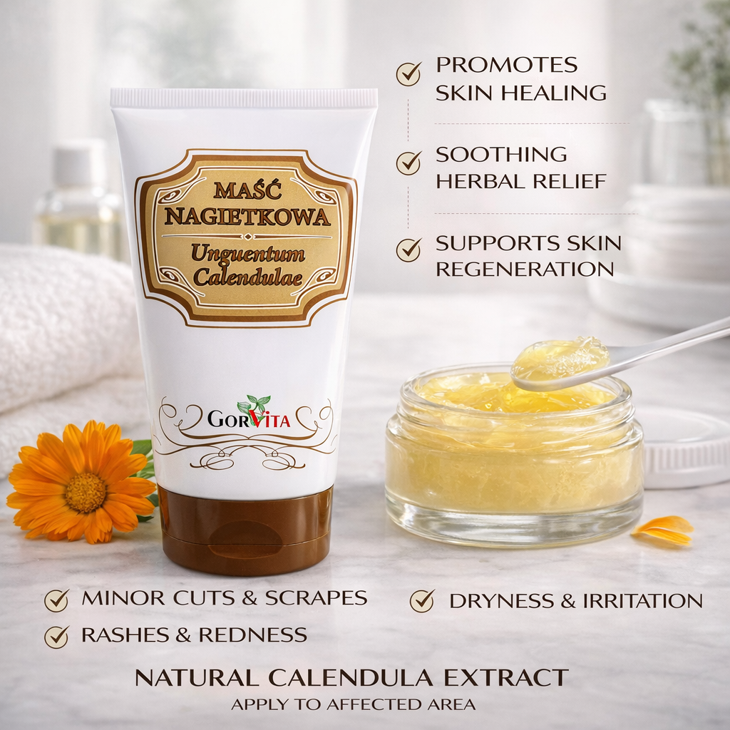 Calendula Ointment 130ml GorVita Benefits
