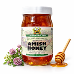 Calma Optimal Food Amish Wildflower Honey Unfiltered and Unheated 21.2 oz (600 g)