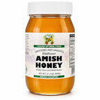 Calma Unfiltered Wildflower Amish Honey 21 oz / 600 g Jar
