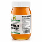 Calma Unfiltered Wildflower Amish Honey 21 oz / 600 g Jar Nutrient Facts