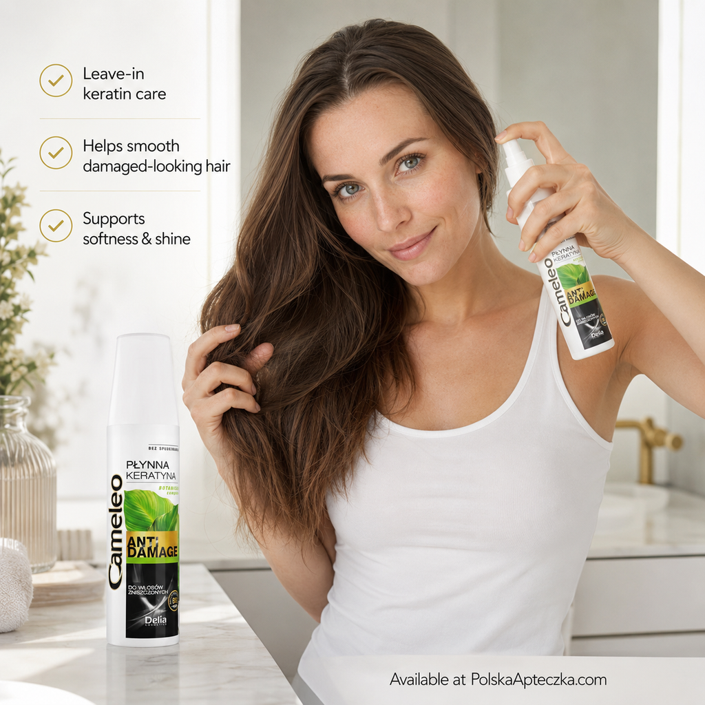 Cameleo Liquid Keratin Anti Damage Hair Treatment Spray Lifestyle