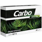 Carbo Activ Vita Activated Charcoal 150mg 20 Capsules