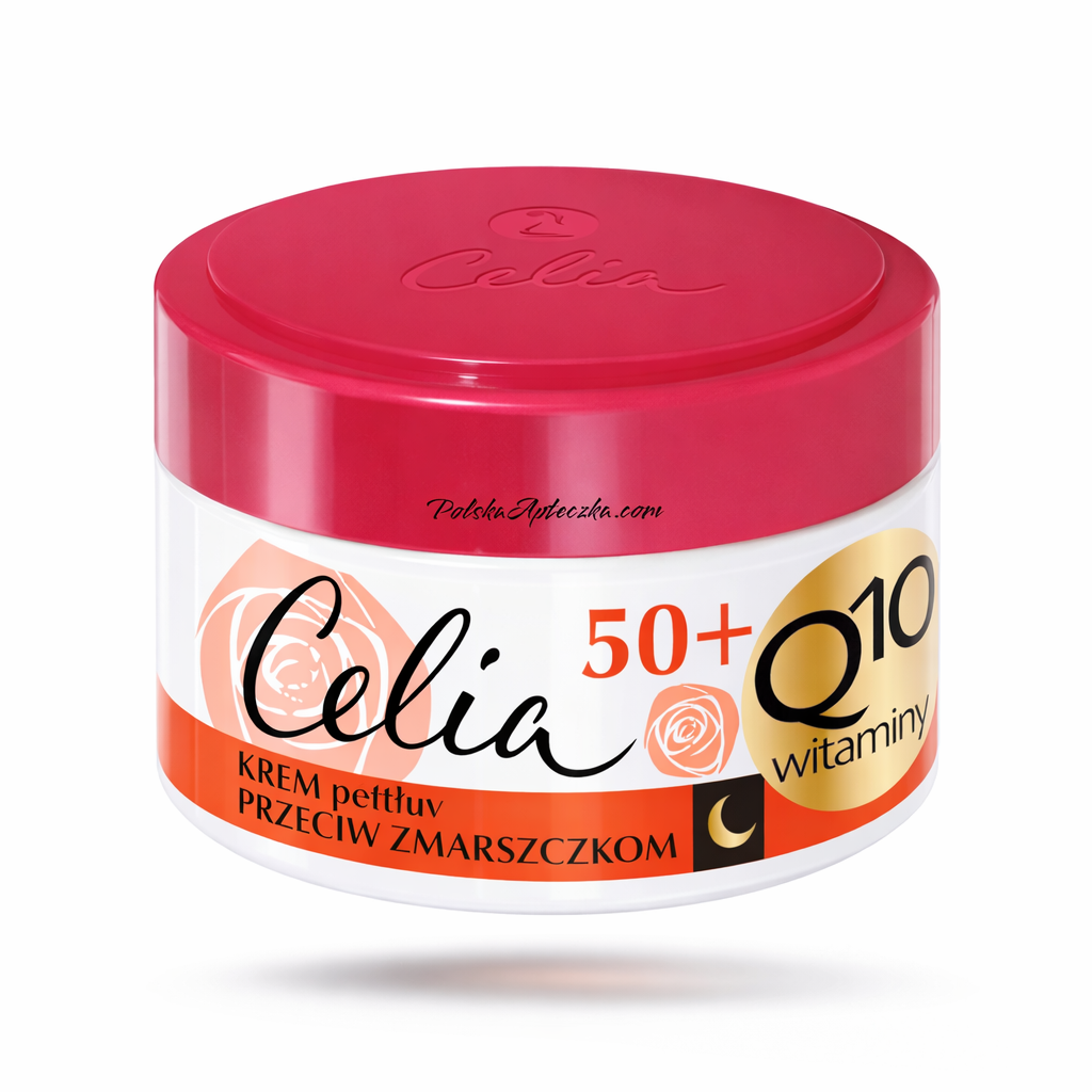 Celia 50+ Q10 Vitamin Anti-Wrinkle Cream 50ml