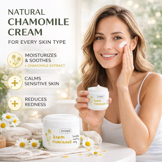 Ziaja Chamomile Cream For All Skin Types 100ml