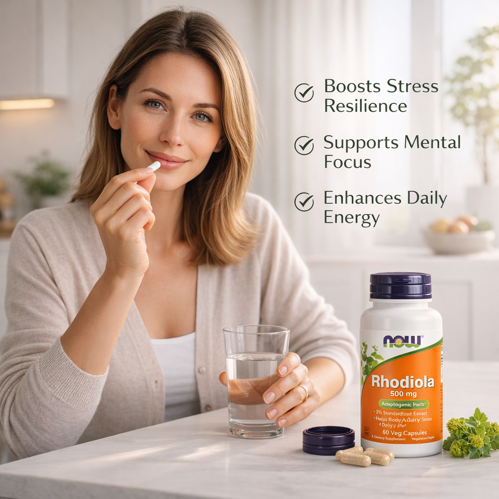 Rhodiola Rosea Extract 500 mg 60 Capsules | Rozeniec Gorski - Apteczka | Proton Nutrition