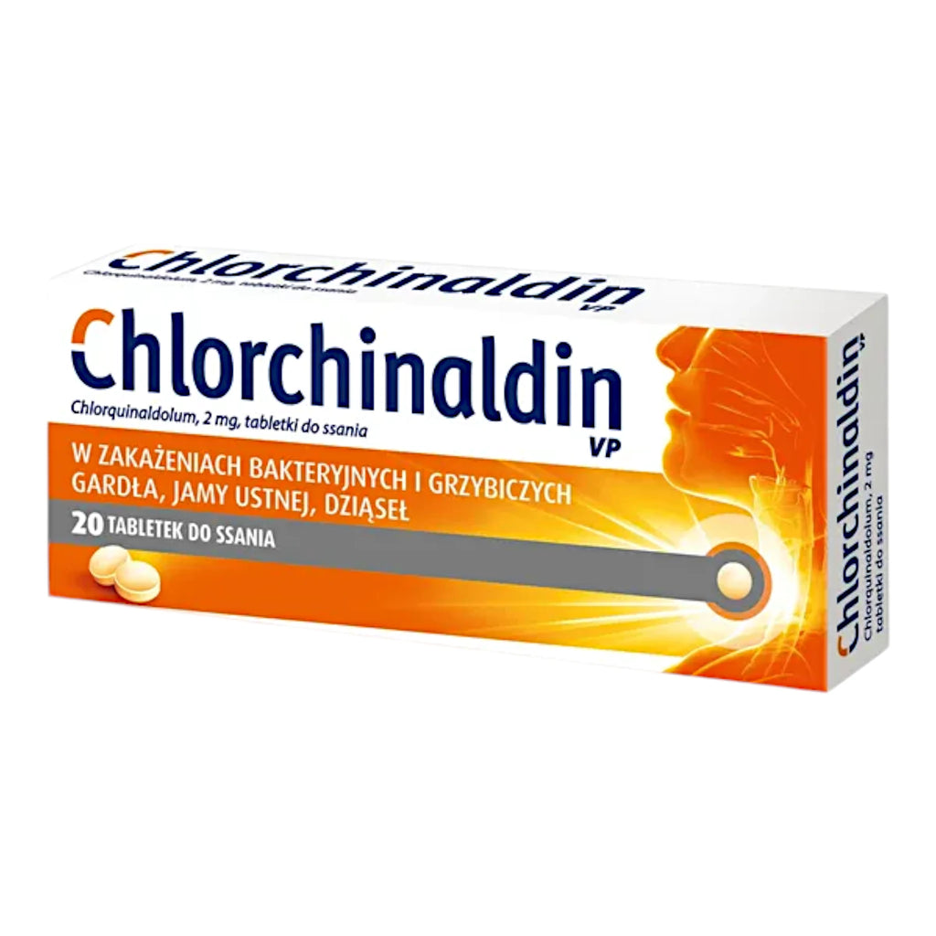 Chlorchinaldin VP 20 lozenges