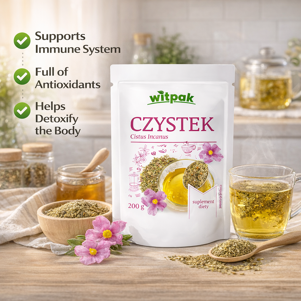 Cistus Incanus Czystek 200g Witpak benefits
