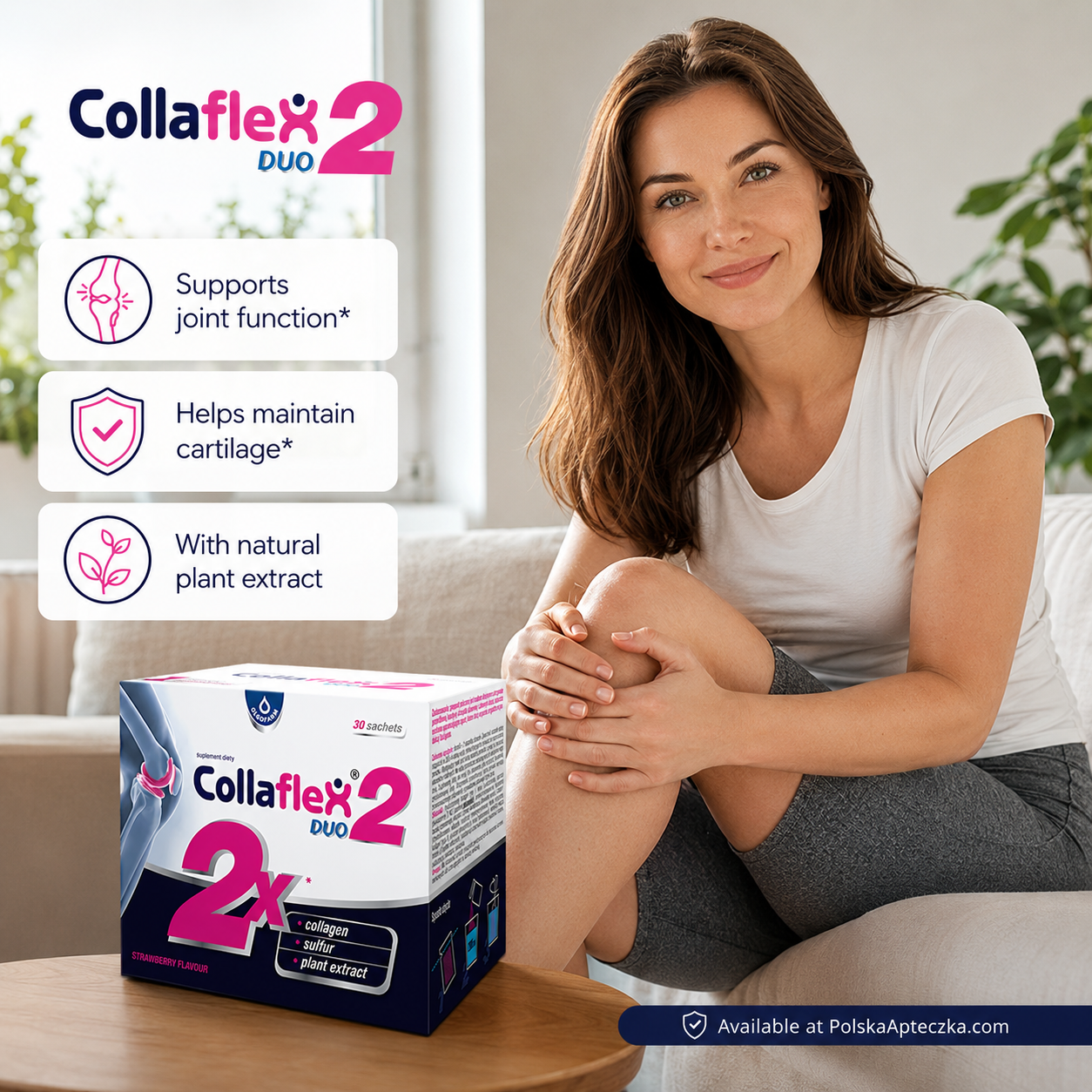 Collaflex 2 Duo Collagen Joint Support 30 Sachets Lifestyle