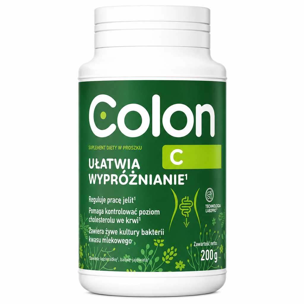 Colon C Psyllium Fiber Powder 200g Probiotic Prebiotic