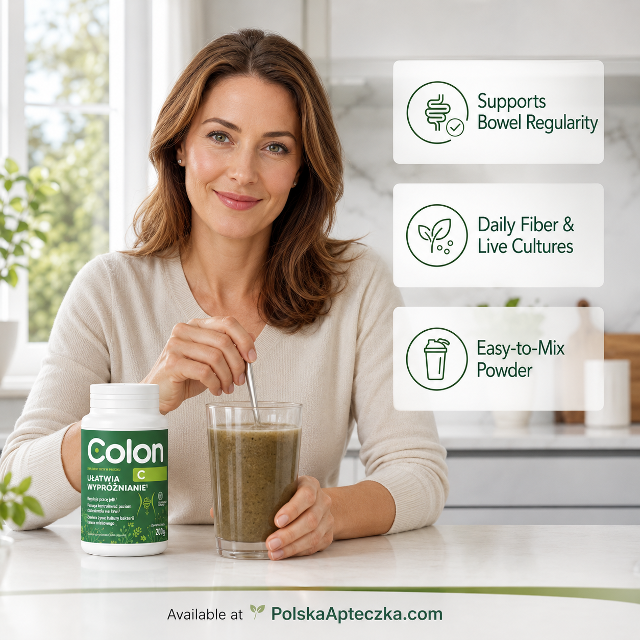 Colon C Psyllium Fiber Powder 200g Probiotic Prebiotic Lifestyle