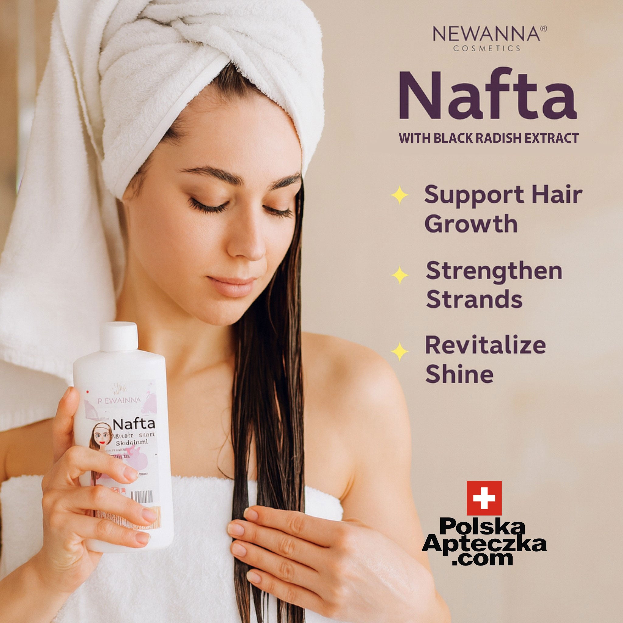 Cosmetic naphtha with black radish extract 120g