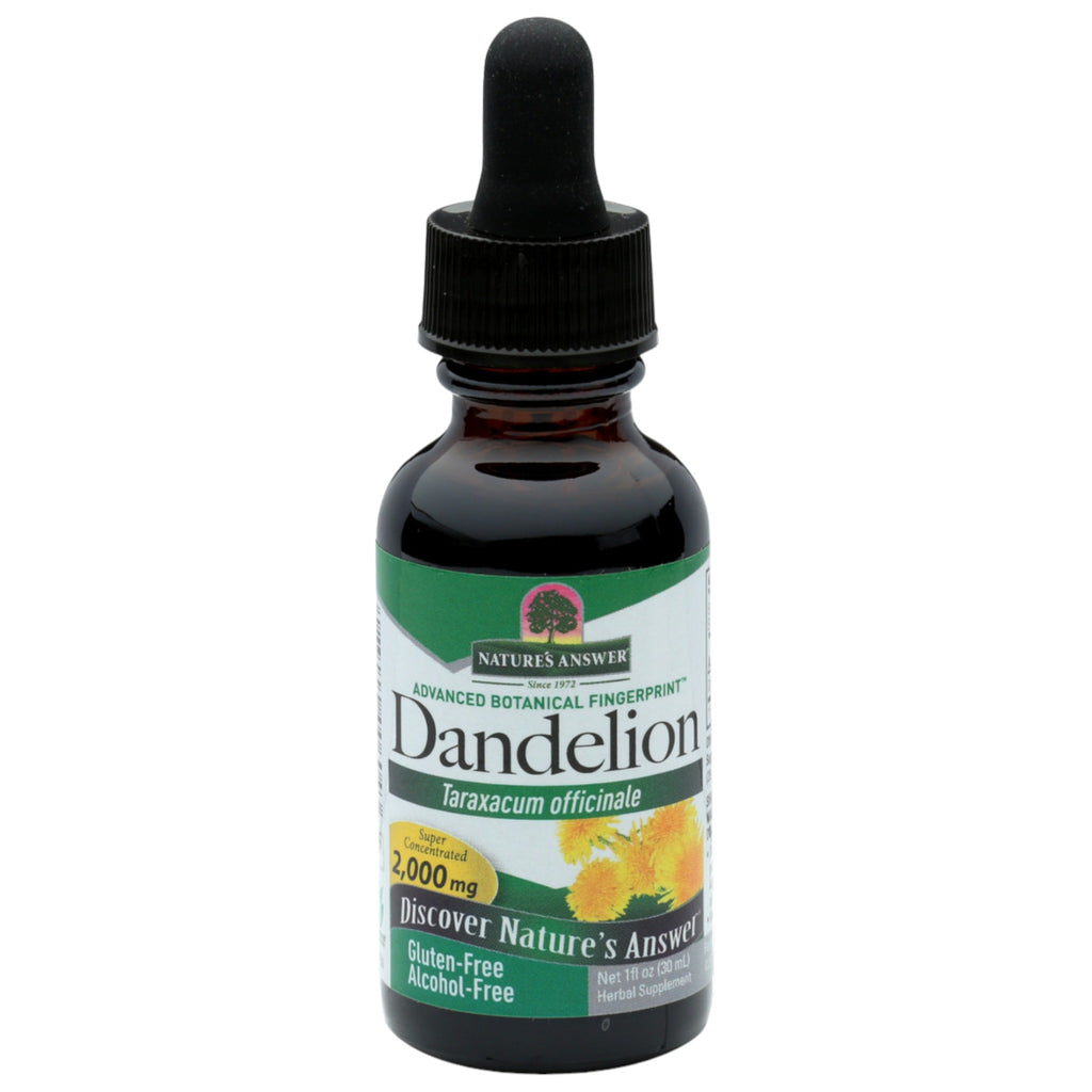 Dandelion Root Liquid Extract 2000 mg 30 ml Mniszek Lekarski Korzen