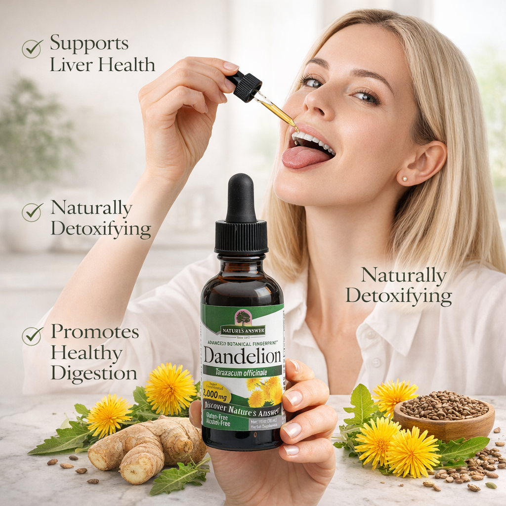 Dandelion Root Liquid Extract 2000 mg 30 ml | Mniszek Lekarski