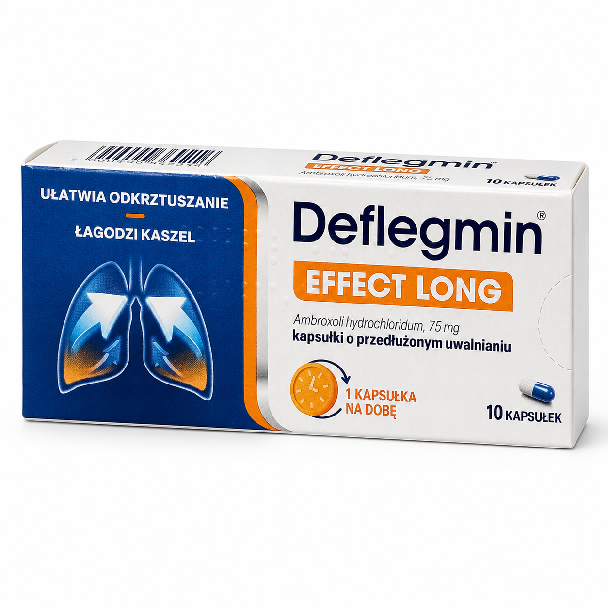 Deflegmin Effect Long 10 Capsules