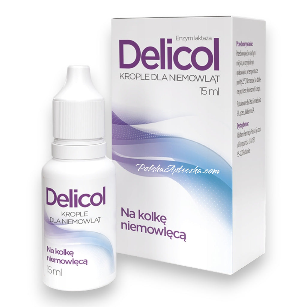Delicol drops for infant colic 15ml