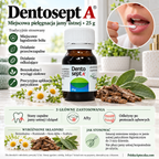 Dentosept A na afty stany zapalne jamy ustnej i dziąseł z benzokainą 25 g Lifestyle PL