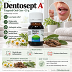Dentosept A oral medicine with benzocaine for canker sores mouth ulcers and inflamed gums 25 g Lifestye