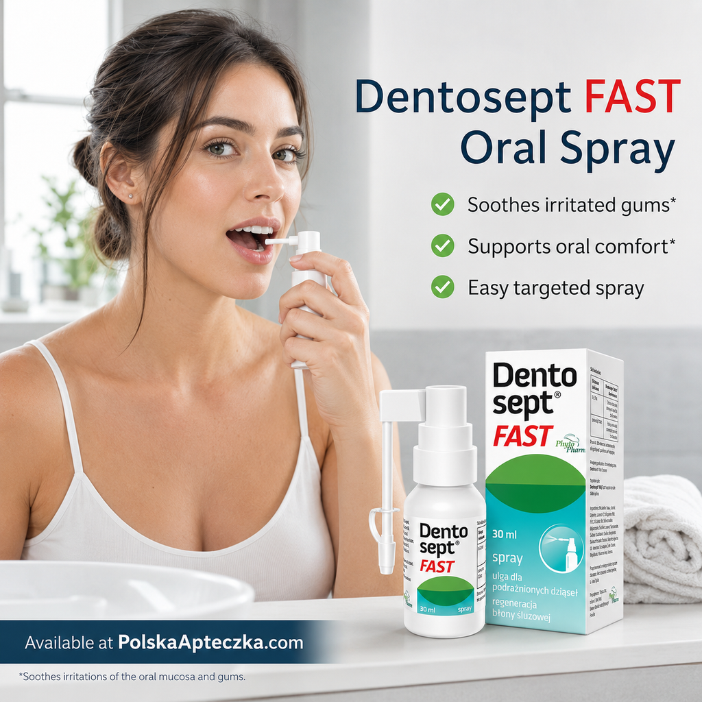 Dentosept FAST Oral Spray 30ml for Irritated Gums Lifestyle