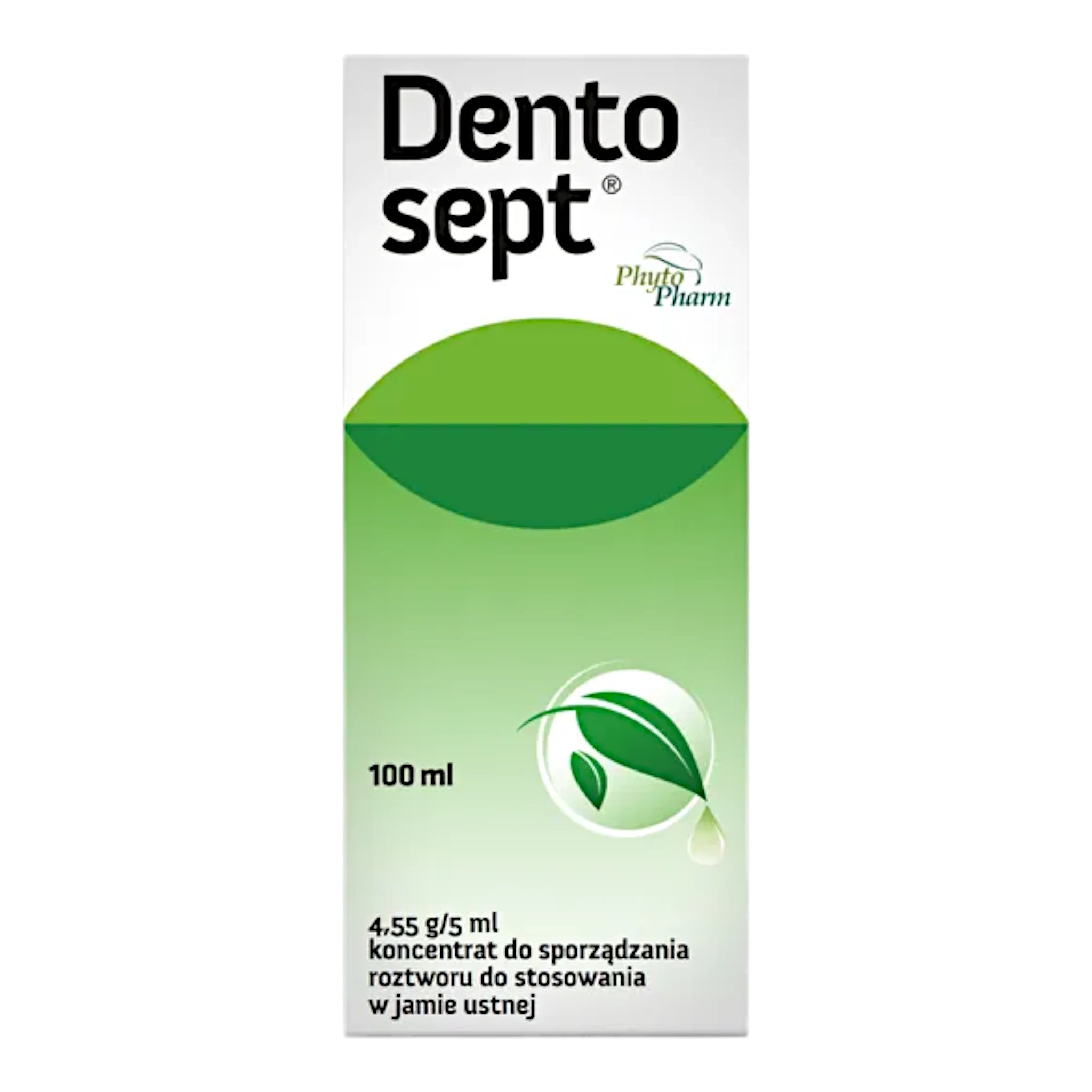 Dentosept Herbal Oral Rinse Concentrate for Gum and Mouth Inflammation  100 ml