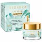 Dermika Maestria Skin Matrix Repair 80+ Anti-Wrinkle Face Cream Day Night Snail Mucin Peptides Box and Jar