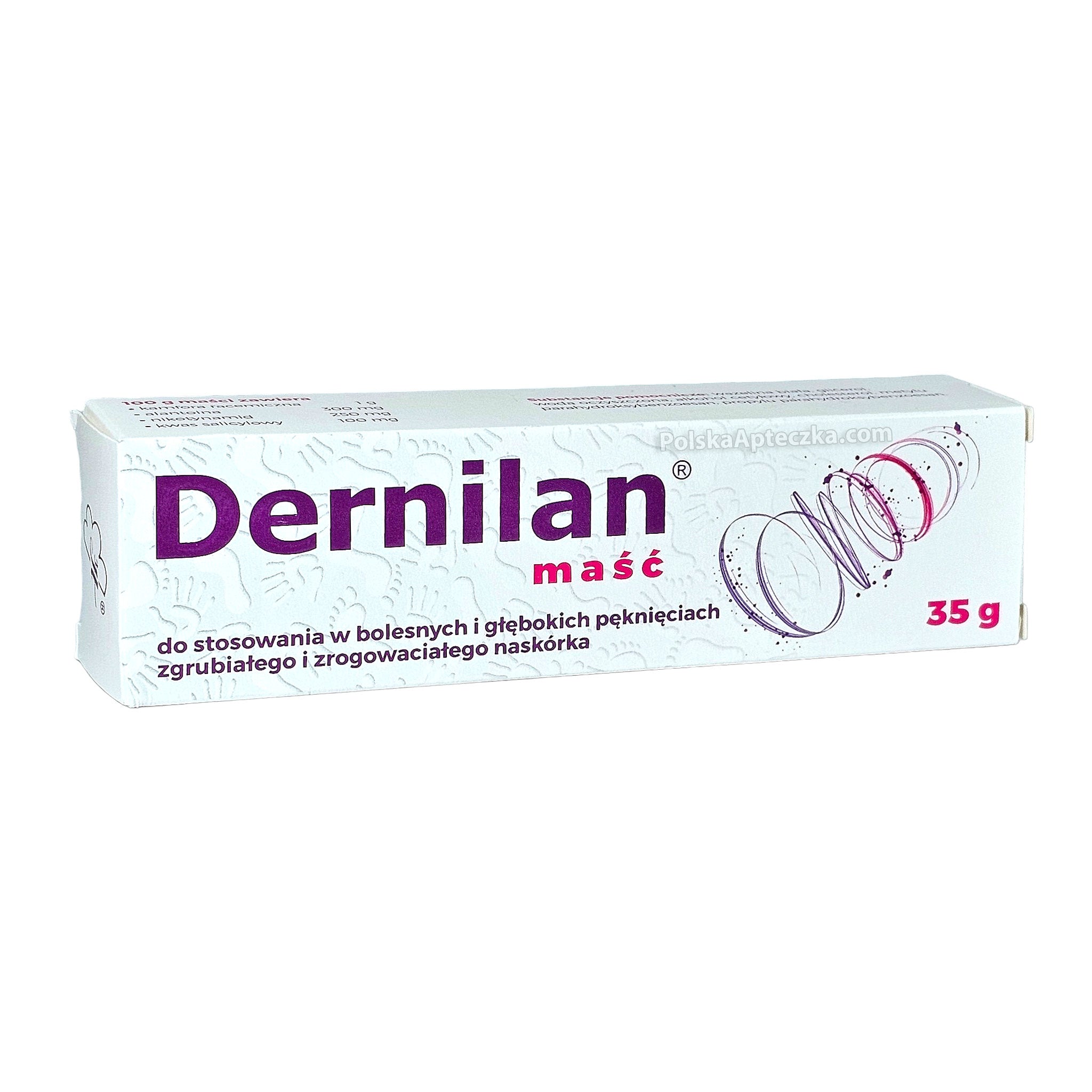 Dernilan Ointment 35g cream for cracked, thickened, or rough skin care