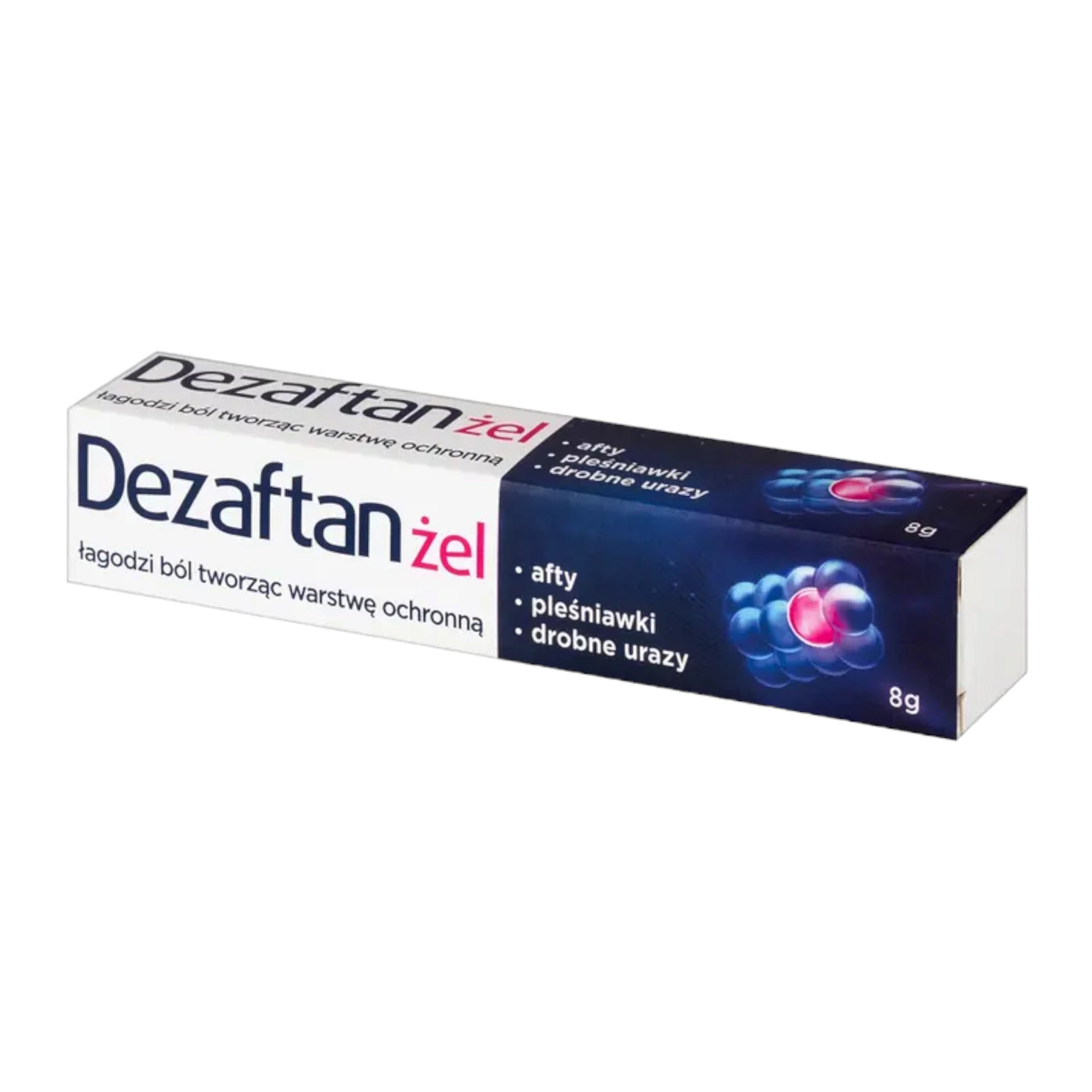 Dezaftan Gel 8g Protective Oral Gel for Canker Sores, Oral Thrush & Minor Mouth Injuries