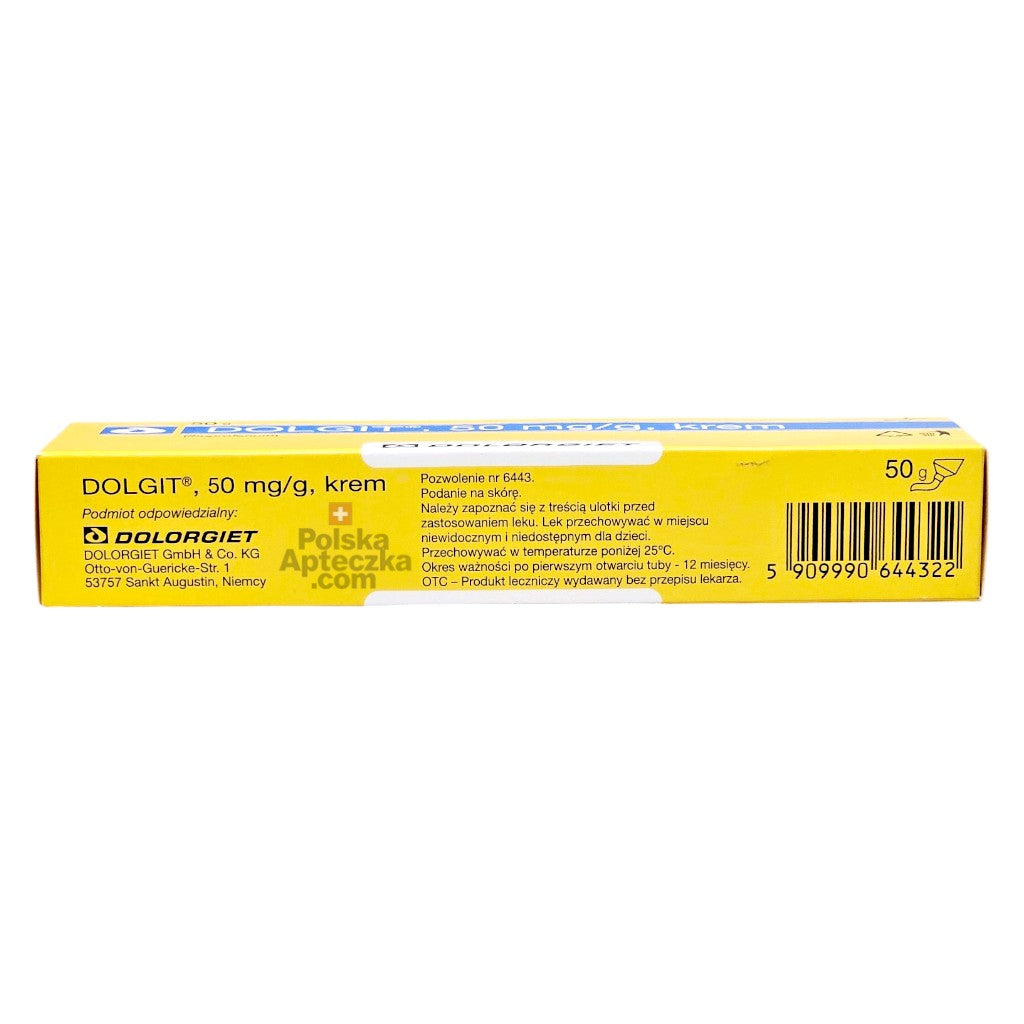 Dolgit Cream 50g – Ibuprofen Topical Relief